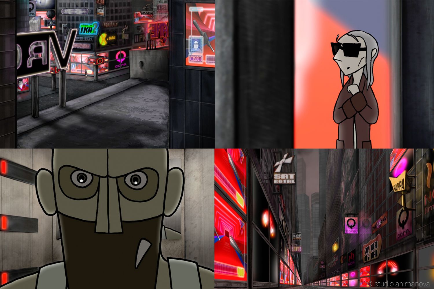 Animationsfilm Dystopie employee of the day studio animanova