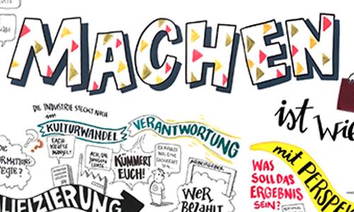 Portfolio studio animanova Graphic Recording analog Mentoren machen