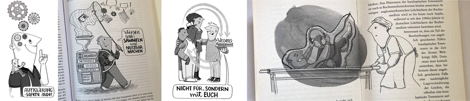 Buchillustration Auswahl