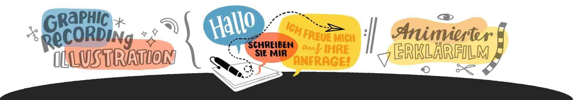 Kontakt schreiben sie mir ich freue mich auf ihre Anfrage