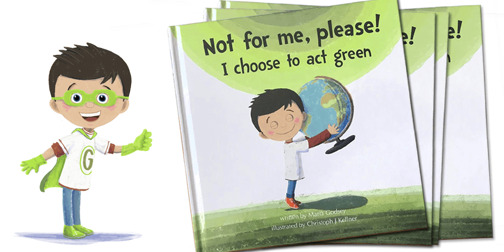 Portada libro infantil protección del medio ambiente estudio animanova