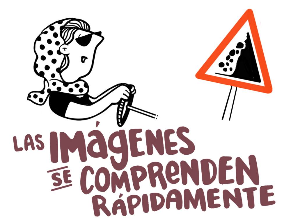 Las imágenes se comprenden rápidamente