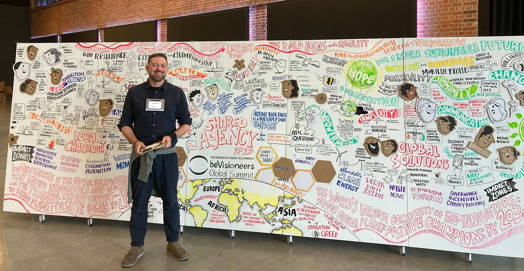 bevisioneers 2025 knowledge wall studio animanova