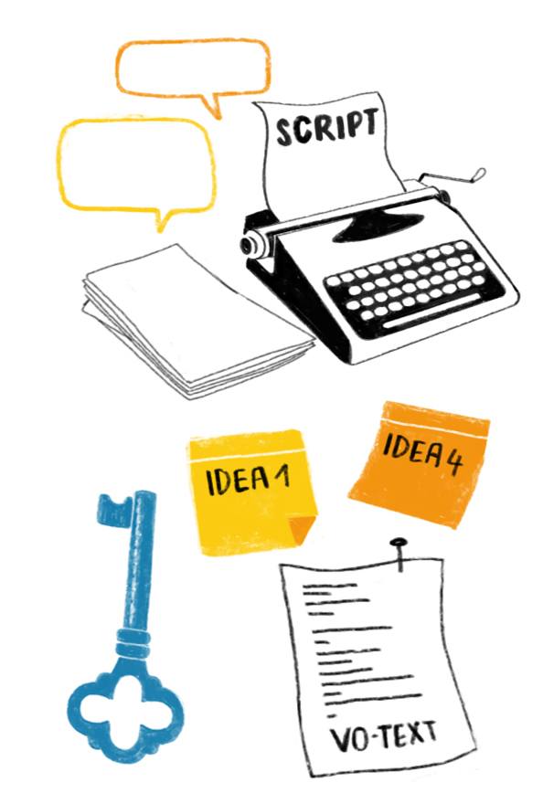 Step 2: The script is key