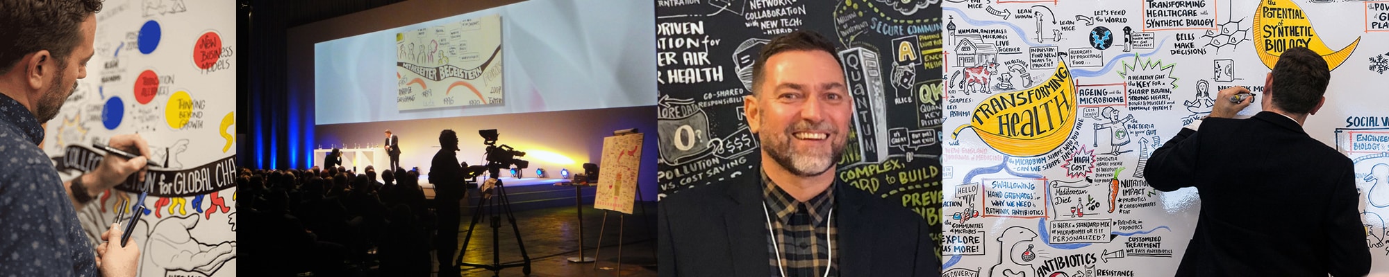 Impressions Graphic Recording Christoph J Kellner studio animanova